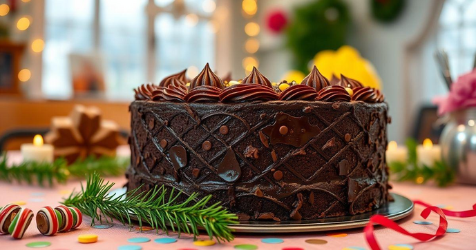 Bolo de Chocolate para Festa de Aniversário é a Receita Perfeita para Celebrar com Sabor Bolo de Chocolate para Festa de Aniversário é a Receita Perfeita para Celebrar com Sabor