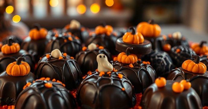 Como Fazer Brigadeiro de Halloween para Aterrorizantes Delícias Como Fazer Brigadeiro de Halloween para Aterrorizantes Delícias